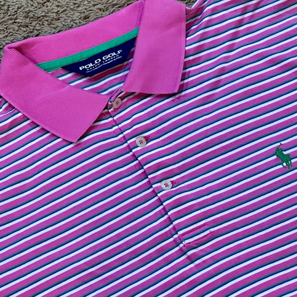 Polo Golf Ralph Lauren Men's L Short Sleeve Shirt